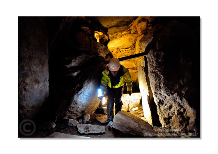 It's very much a case of 'watch your head' and 'watch your step' inside the Eastern Chamber.