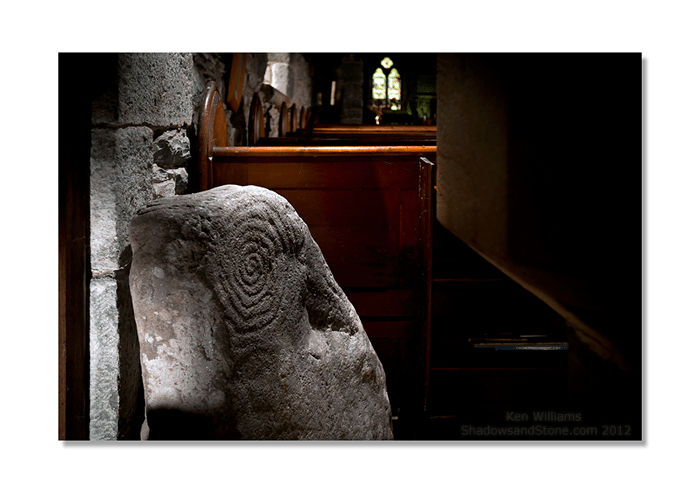 Llanbedr Spiral Stone